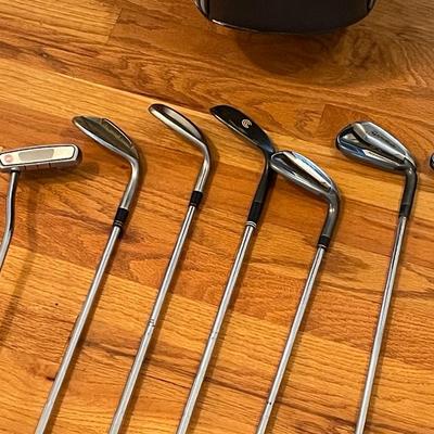 Set of TaylorMade Golf Clubs with Bag