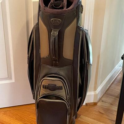 Set of TaylorMade Golf Clubs with Bag