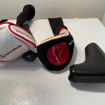 TaylorMade and Odyssey Golf Club Head Covers