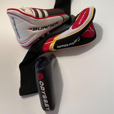 TaylorMade and Odyssey Golf Club Head Covers