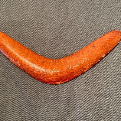 Gently Used Boomerang from Australia