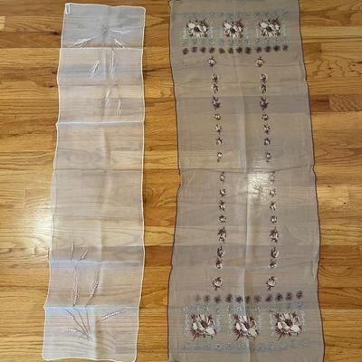 1950s Sheer Silk Scarves