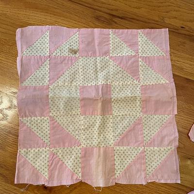 Vintage Crown of Thorns Quilt Blocks