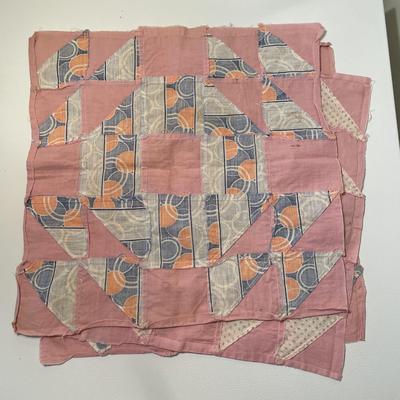Vintage Crown of Thorns Quilt Blocks
