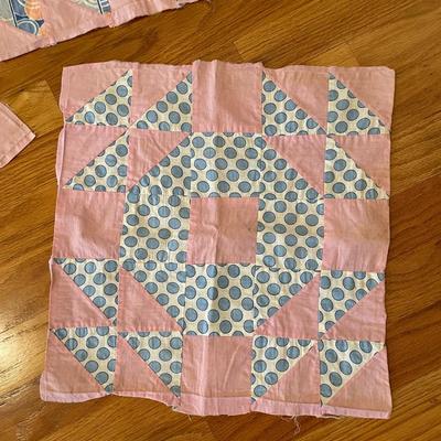 Vintage Crown of Thorns Quilt Blocks