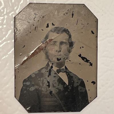 Antique Tin Type Picture