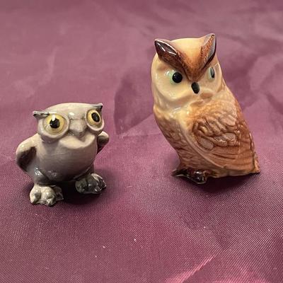 Hagen Renaker Owls