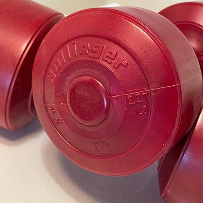 Vintage Bollinger 5 lb Dumbbells