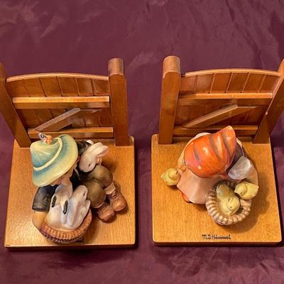 1950s TMK-2 Hummel Goebbel Bookends