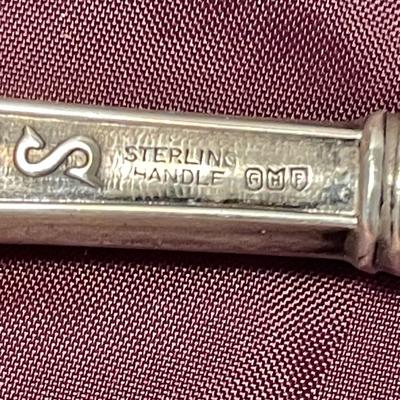 Antique Sterling Silver Shriners Letter Opener