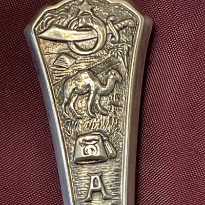 Antique Sterling Silver Shriners Letter Opener