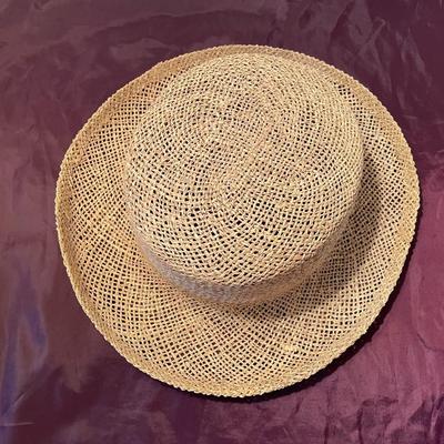 1980s Woven Sun Hat