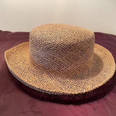 1980s Woven Sun Hat