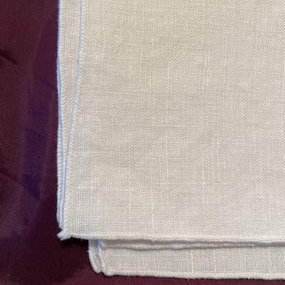 8 Heavy Linen Napkins