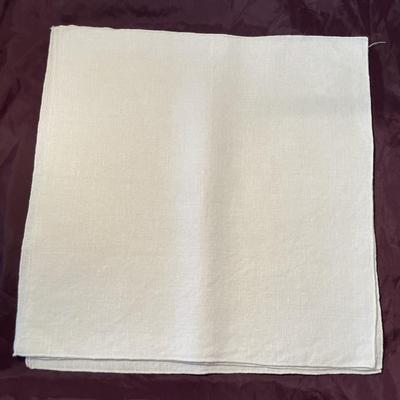 8 Heavy Linen Napkins