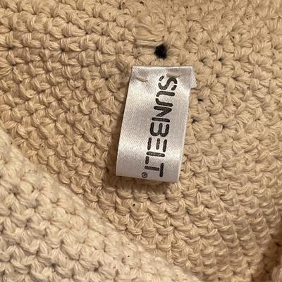 1980s Sunbelt Crocheted Hat