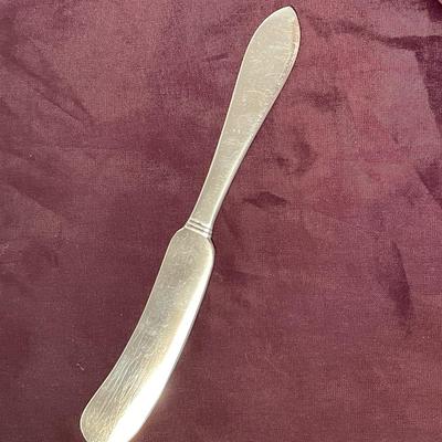 1900s Dominick & Haff Sterling Butter Spreader