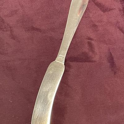 1900s Dominick & Haff Sterling Butter Spreader