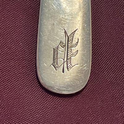 1900s Durgin Sterling Silver Butter Spreader
