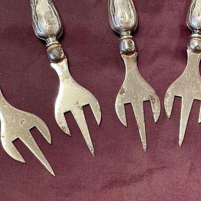 Sterling Silver Corn Cob Holders