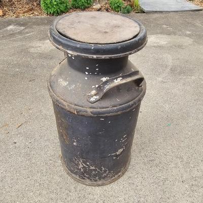 Four Vintage Milk Cans (G1-JS)