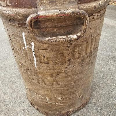 Four Vintage Milk Cans (G1-JS)