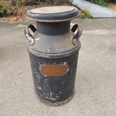 Four Vintage Milk Cans (G1-JS)