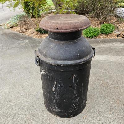 Four Vintage Milk Cans (G1-JS)
