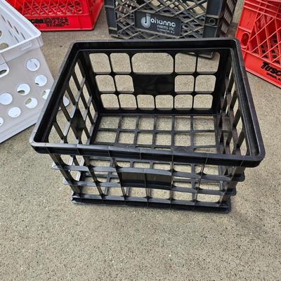 Nine Plastic Crates (G2-JS)
