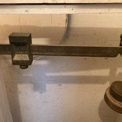 Vintage Fairbanks Farm Scales