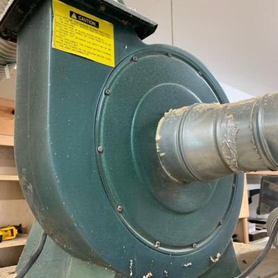 Grizzley Airflow Industrial Wood Shop Exhaust Vacuum