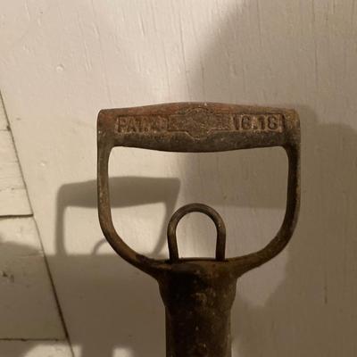 Vintage Bull Staff Pole/Leader