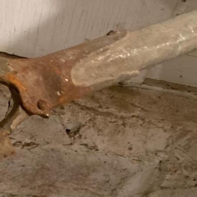 Vintage Bull Staff Pole/Leader