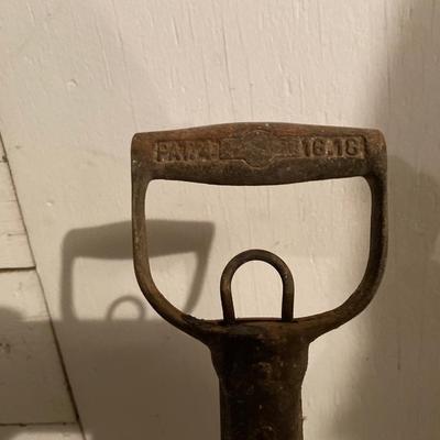 Vintage Bull Staff Pole/Leader