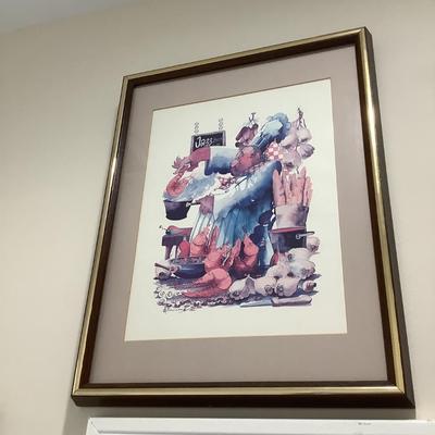 4-Creole Cuisine & Jazz art
