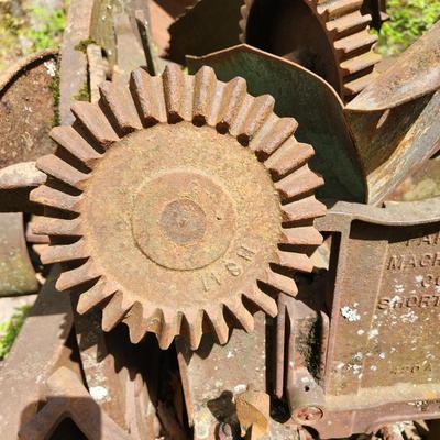 Antique Papec Machine Co. Ensilage Cutter Farm Implement Shortsville N.Y.