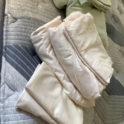 King size sheets from LL Bean , Martha Stewart comforter lot