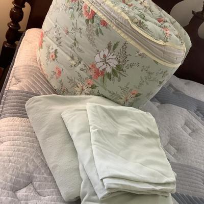 King size sheets from LL Bean , Martha Stewart comforter lot