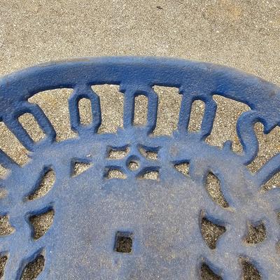 Two Vintage Cast Iron Tractor Seats (G1-JS)