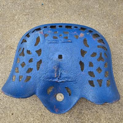 Two Vintage Cast Iron Tractor Seats (G1-JS)