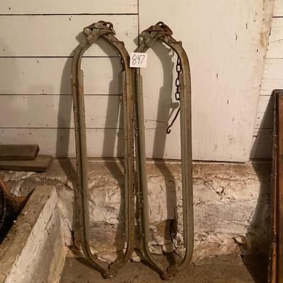 Vintage Milking Stanchions