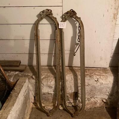 Vintage Milking Stanchions