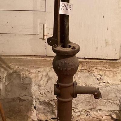 Vintage FWM CO Hand Pump