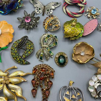 Fun Vintage Brooches
