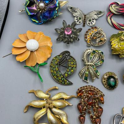 Fun Vintage Brooches