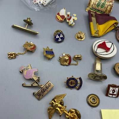 Award pins & other pins