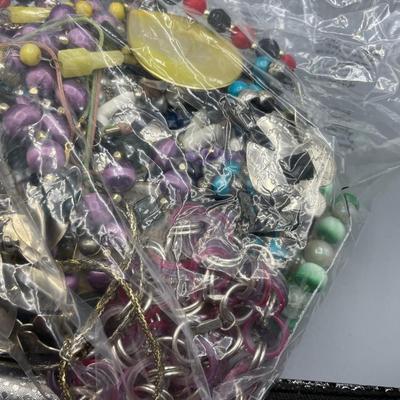 Large bag of necklaces