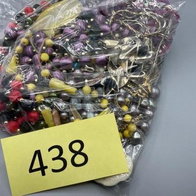 Large bag of necklaces