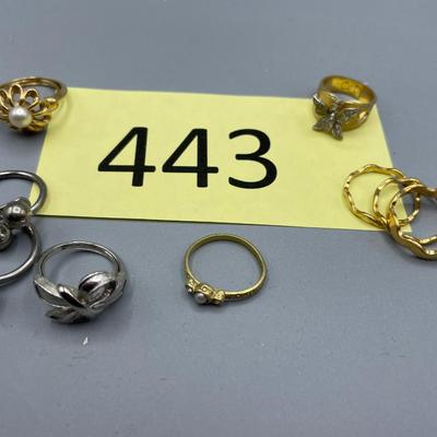 Lot of costume rings