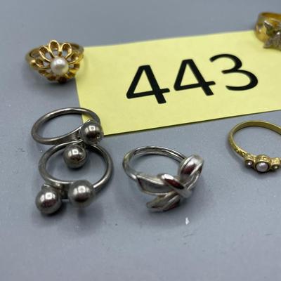 Lot of costume rings
